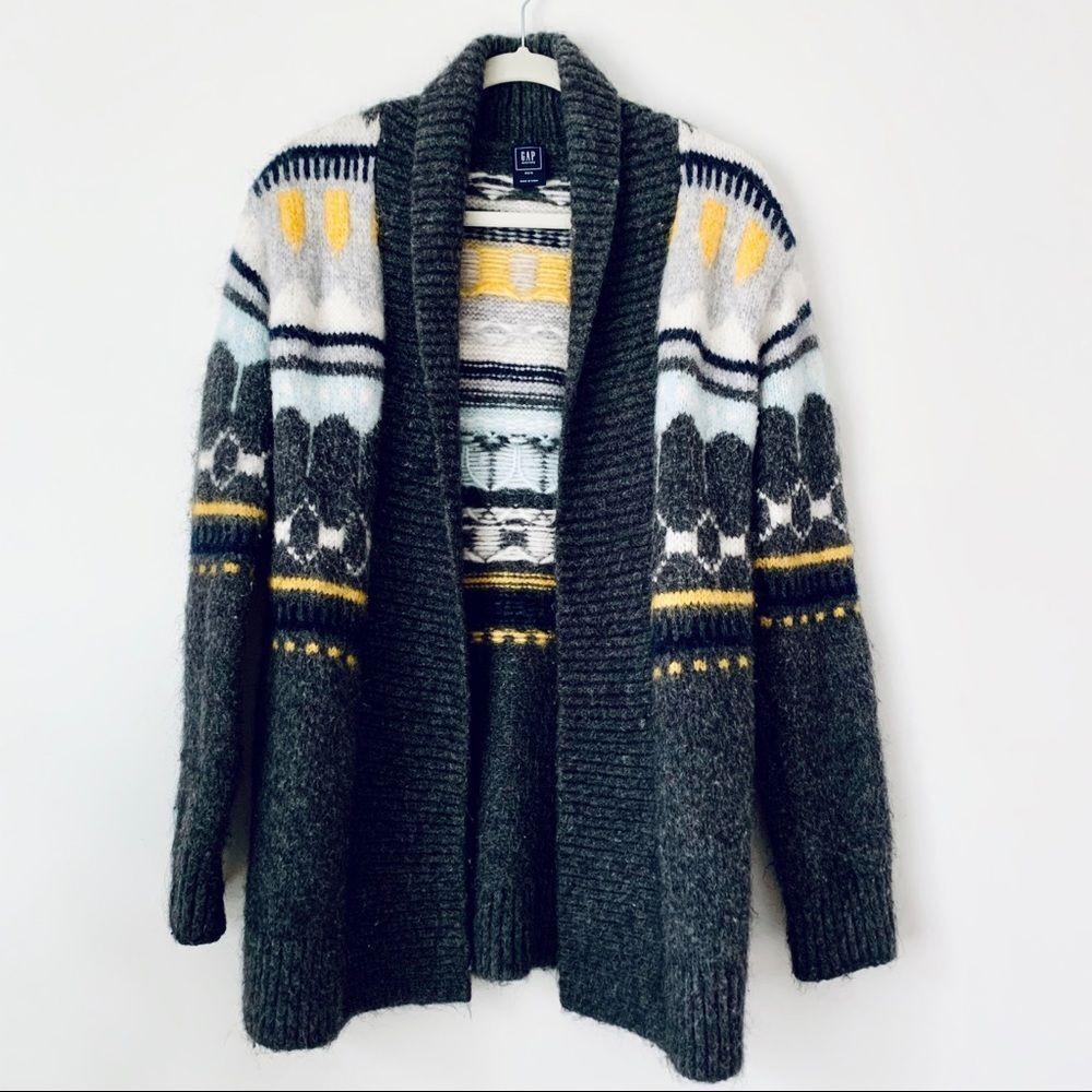 GAP Fair Aisle Sweater Cardigan!!! 🍁 ☕️ ❄️